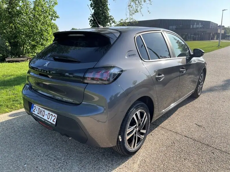 VEHICLE__CONDITION_SERVICE Peugeot 208 Style 100PK-GPS-camera GREY 2