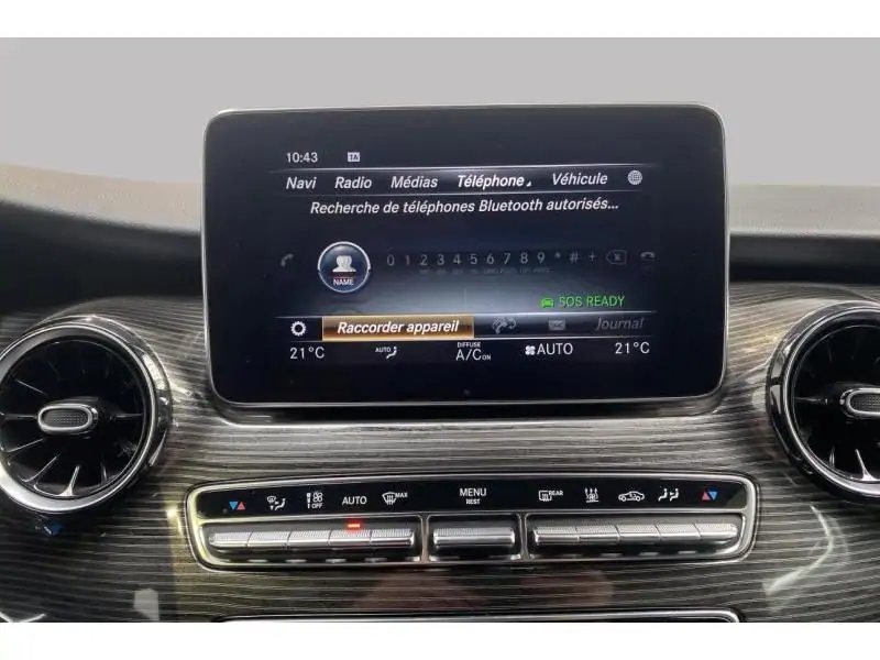 Occasion Mercedes-Benz V 250 DUBBELE CABINE - 5 PL - CAMERA - LEDER - GPS BLACK 31