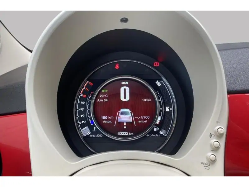 Occasion Fiat 500 Hybrid GPS - Parkeersensoren - RED 25