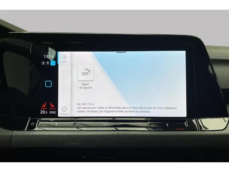 Occasion Volkswagen Golf VIII GTE 1.4 TSI PHEV - GPS - CARPLAY WHITE 33