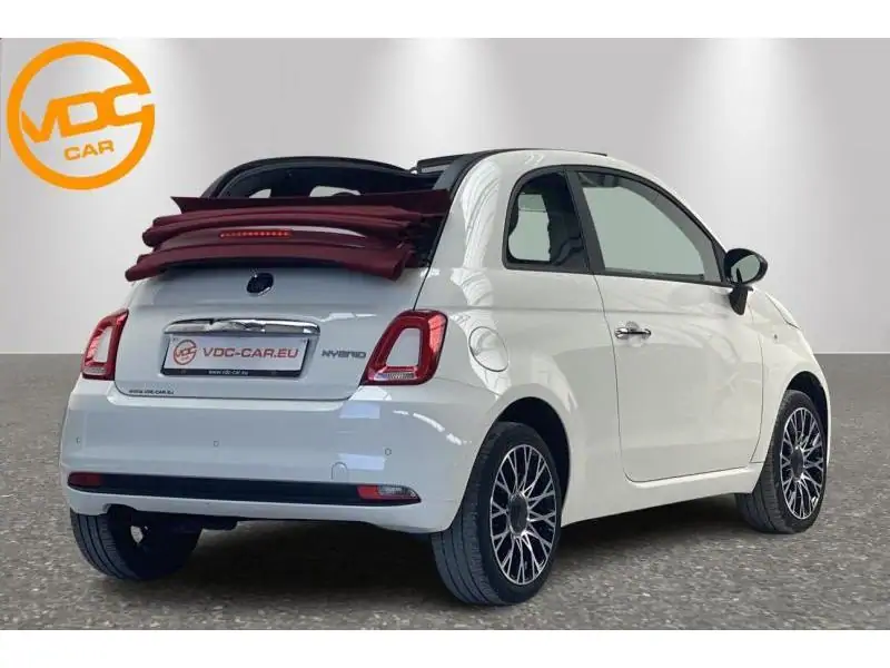 Occasion Fiat 500 C 1.0 CABRIO - CARPLAY - DAB WHITE 3
