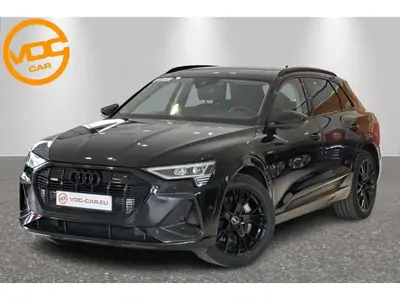 Occasie Audi e-tron 55 QUATTRO S-Line - Pano - Tre BLACK