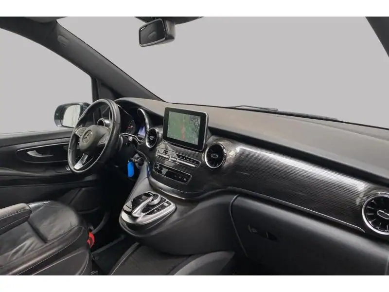 Occasion Mercedes-Benz V 250 DUBBELE CABINE - 5 PL - CAMERA - LEDER - GPS BLACK 2