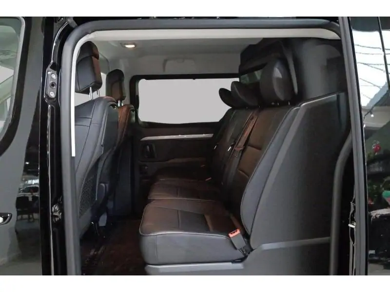 VEHICLE__CONDITION_SERVICE Peugeot Expert LONG Dubb Cab 5pl leder  vrij BLACK 18