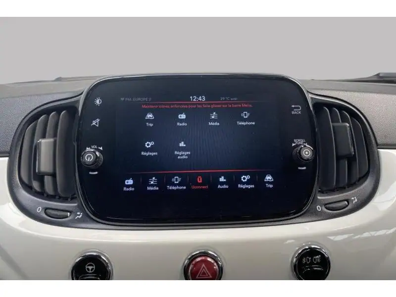 Occasion Fiat 500 C 1.0 Cabrio - CARPLAY - DAB WHITE 27