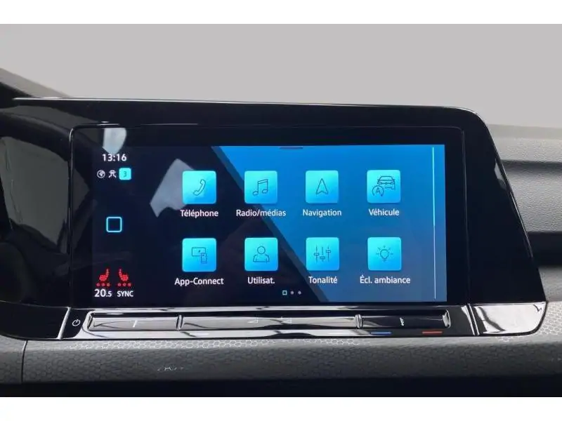 Occasion Volkswagen Golf VIII GTE 1.4 TSI PHEV - GPS - CARPLAY WHITE 30