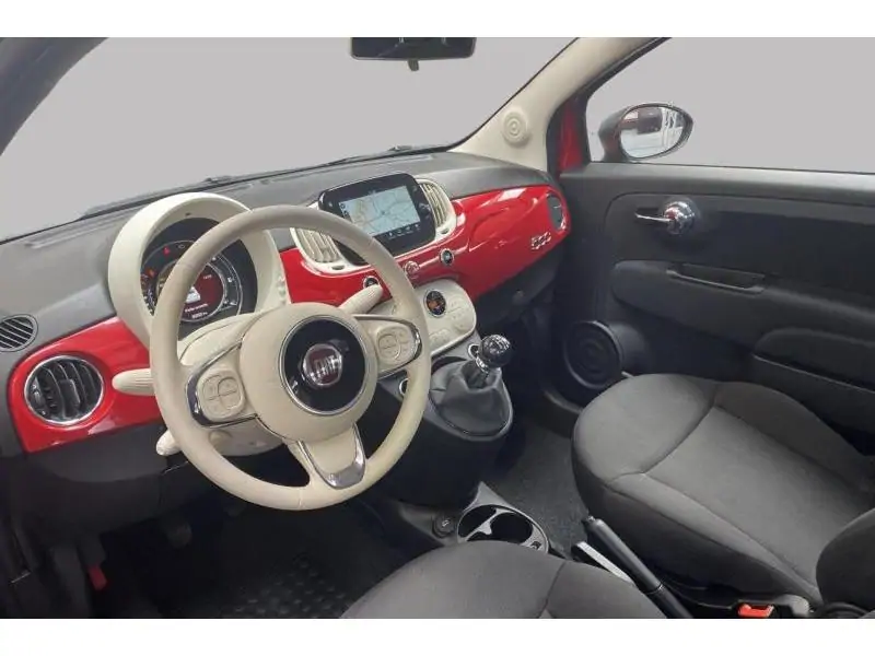 Occasion Fiat 500 Hybrid GPS - Parkeersensoren - RED 9