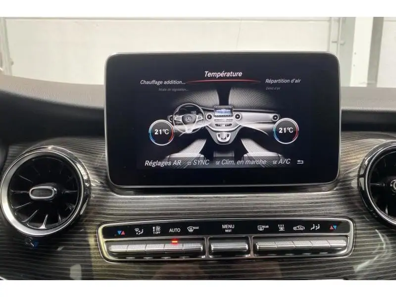 Occasion Mercedes-Benz V 250 DUBBELE CABINE - 5 PL - CAMERA - LEDER - GPS BLACK 15