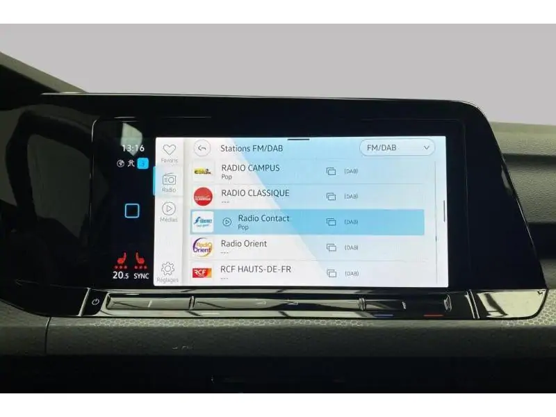 Occasion Volkswagen Golf VIII GTE 1.4 TSI PHEV - GPS - CARPLAY WHITE 31