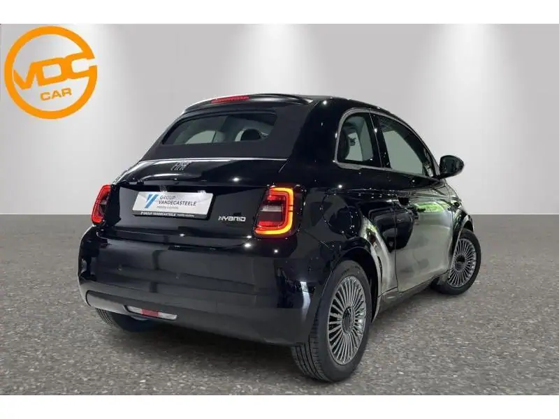 VEHICLE__CONDITION_SERVICE Fiat 500 Hybrid Cabrio Icon BLACK 3
