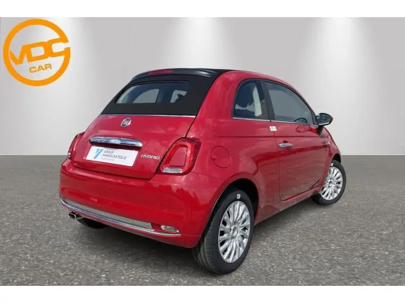 Démo Fiat 500 C Dolcevita Light 1.0 Hybrid 70 RED 3