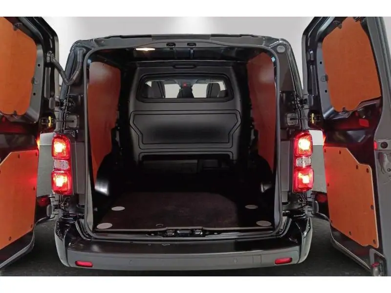 VEHICLE__CONDITION_SERVICE Peugeot Expert LONG Dubb Cab 5pl leder  vrij BLACK 19