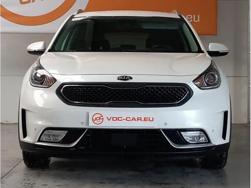 Occasion Kia Niro HEV Fusion DCT *GPS*SENSOREN WHITE 2