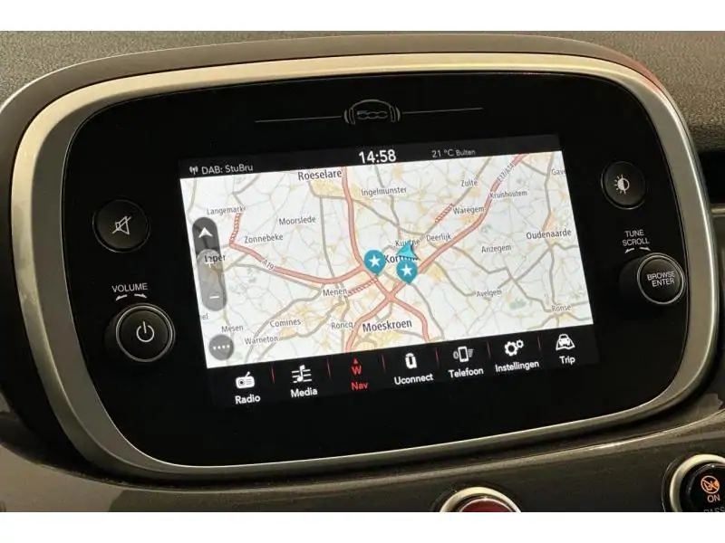Occasie Fiat 500 X CITY CROSS - GPS - LED GREY 13