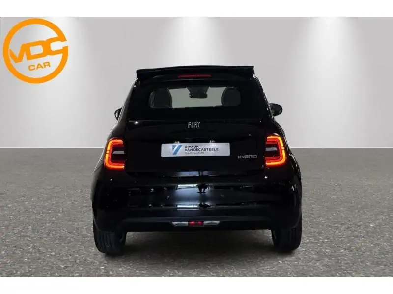 Démo Fiat 500 Hybrid Cabrio Cabrio 500 Hybrid Icon BLACK 7