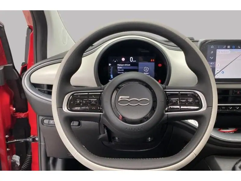 Démo Fiat 500 LA PRIMA CABRIO RED 12