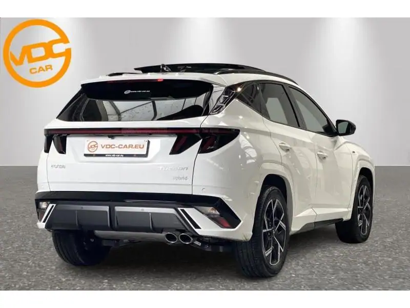 Occasion Hyundai Tucson N LINE HYBRID WHITE 3