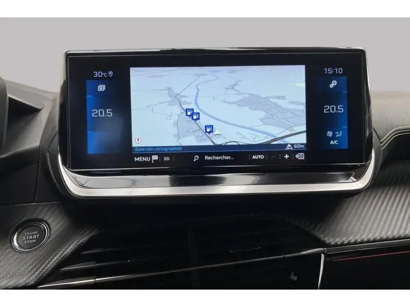 Occasion Peugeot 2008 GT* GPS Caméra et Attelage! ORANGE 13