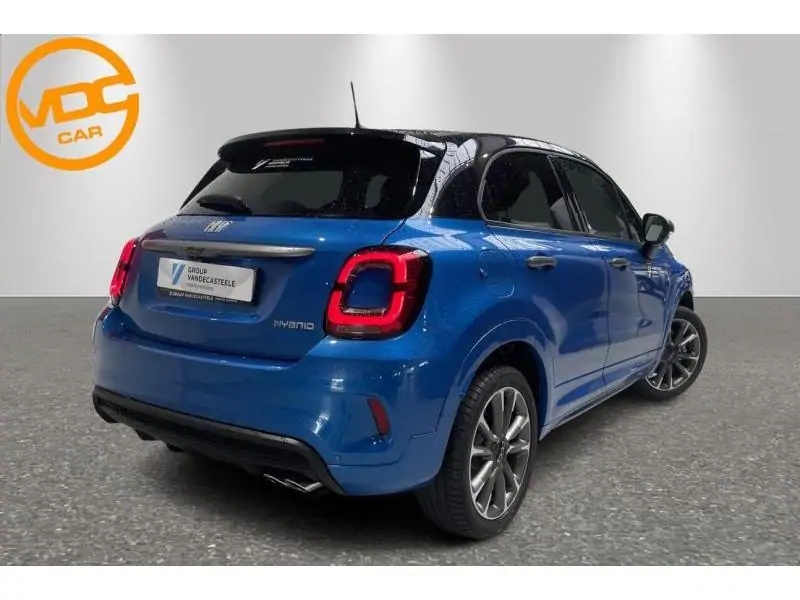 VEHICLE__CONDITION_SERVICE Fiat 500 X Sport - Hybrid  vrij 31/8 BLUE 3