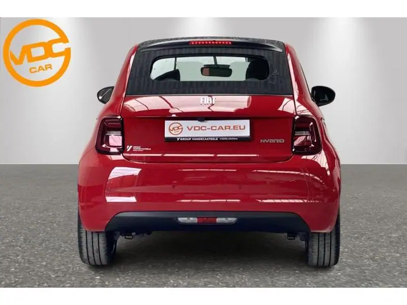 Démo Fiat 500 LA PRIMA CABRIO RED 7