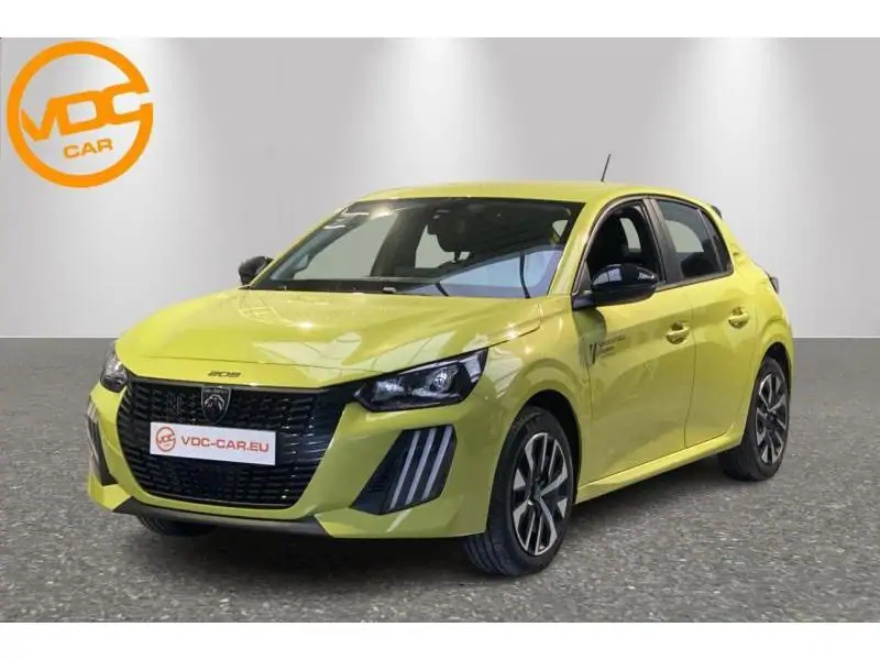 VEHICLE__CONDITION_SERVICE Peugeot 208 Style 1.2 Hybrid 100ch e-DCS6 YELLOW 1