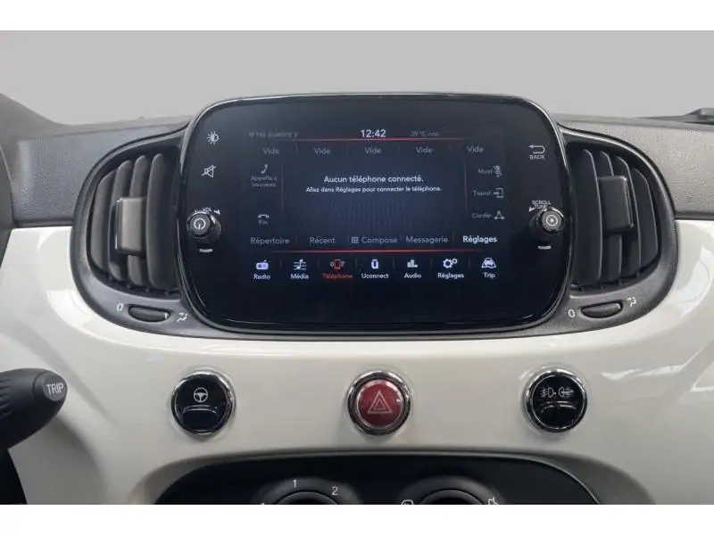 Occasion Fiat 500 C 1.0 Cabrio - CARPLAY - DAB WHITE 14