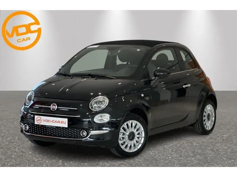 Occasion Fiat 500 C Dolcevita -ApplCarply -Cruise BLACK 1