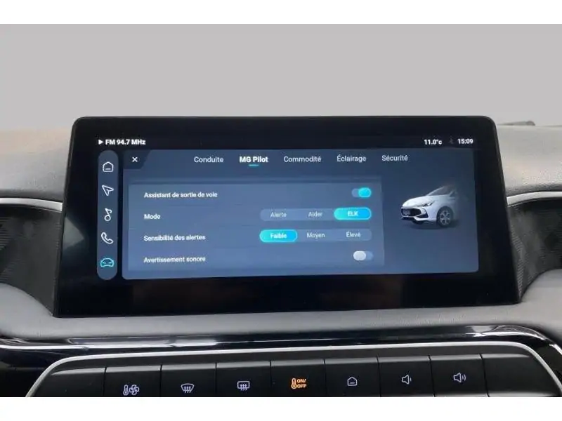 Occasion MG MG3 LUXURY Hybrid+ *Navi Caméra BLACK 35