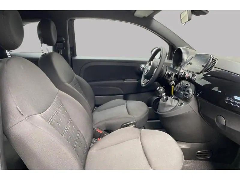 Occasie Fiat 500 Hybrid BLACK 8