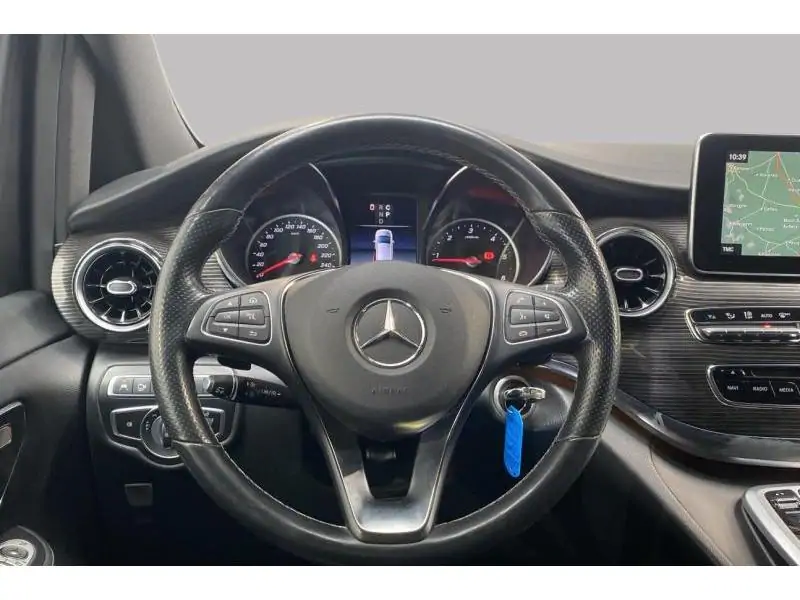 Occasion Mercedes-Benz V 250 DUBBELE CABINE - 5 PL - CAMERA - LEDER - GPS BLACK 12