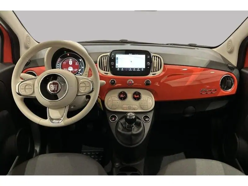 Occasion Fiat 500 GPS - PDC - 1.0 HYBRID ORANGE 10