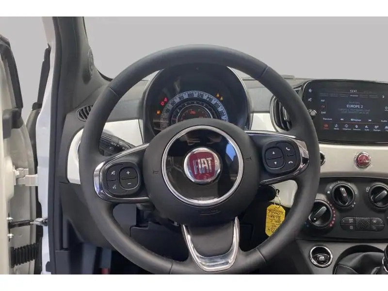 Occasion Fiat 500 C 1.0 Cabrio - CARPLAY - DAB WHITE 12