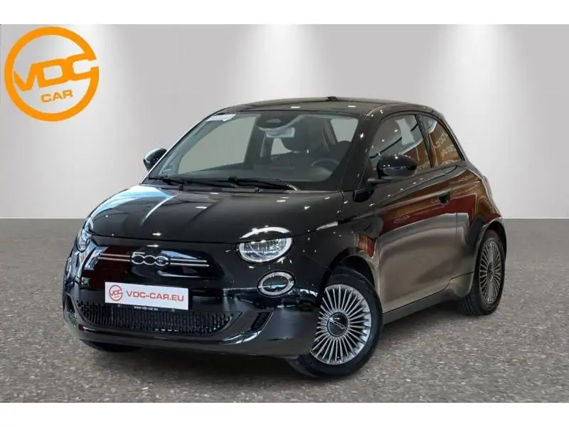 Occasie Fiat 500e Icon - 42kWh - GPS - Carplay BLACK 1