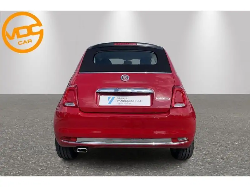 Démo Fiat 500 C Dolcevita Light 1.0 Hybrid 70 RED 7