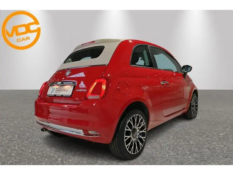 Occasion Fiat 500 C Dolcevita Hybrid RED 3