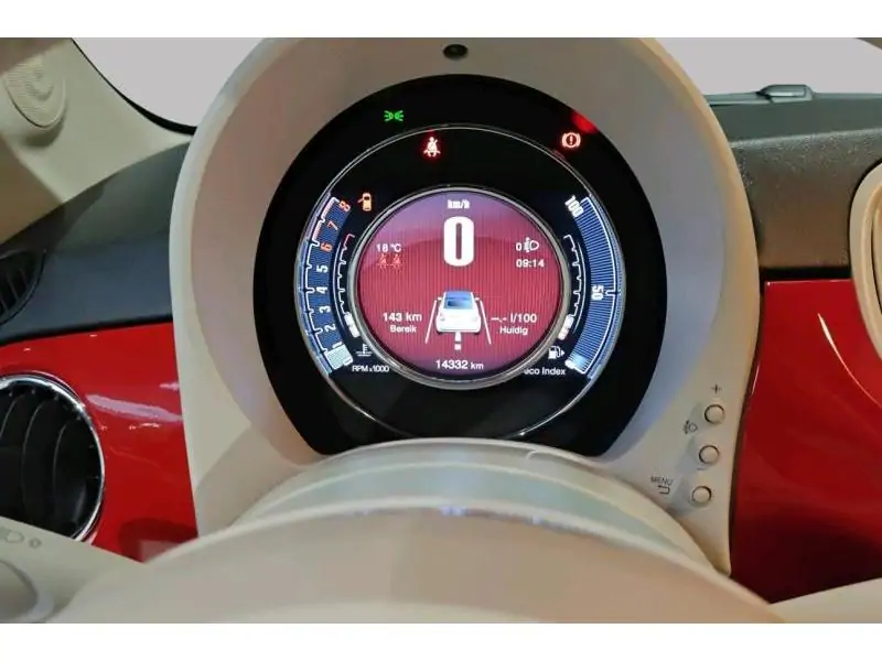 Occasion Fiat 500 C Dolcevita Hybrid RED 13