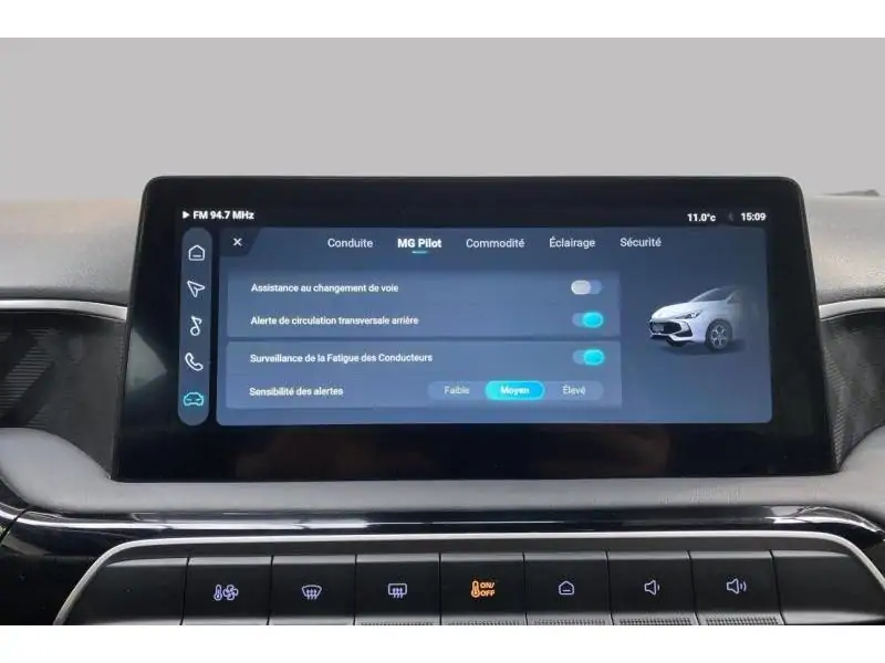 Occasion MG MG3 LUXURY Hybrid+ *Navi Caméra BLACK 37