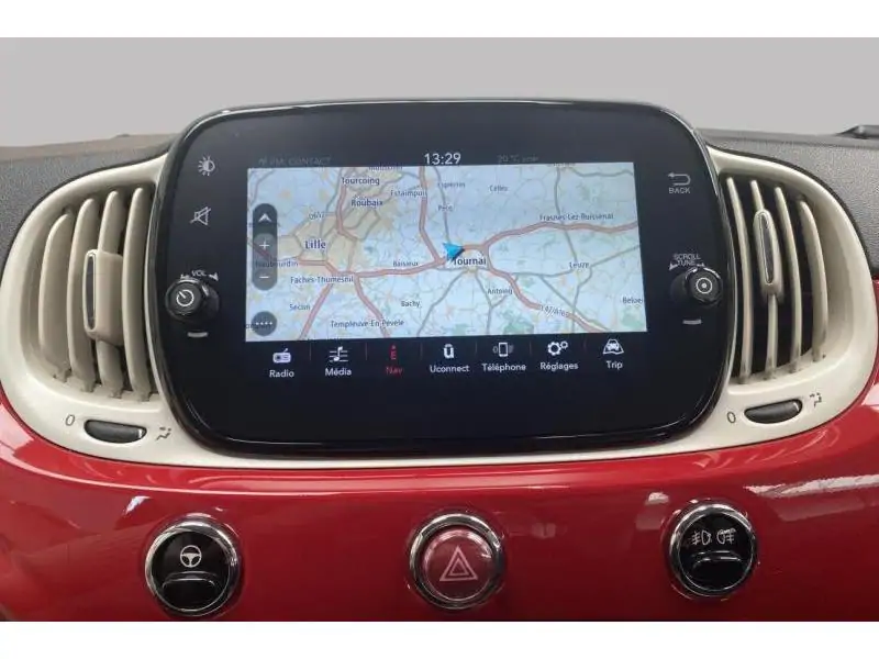 Occasion Fiat 500 Hybrid GPS - Parkeersensoren - RED 13