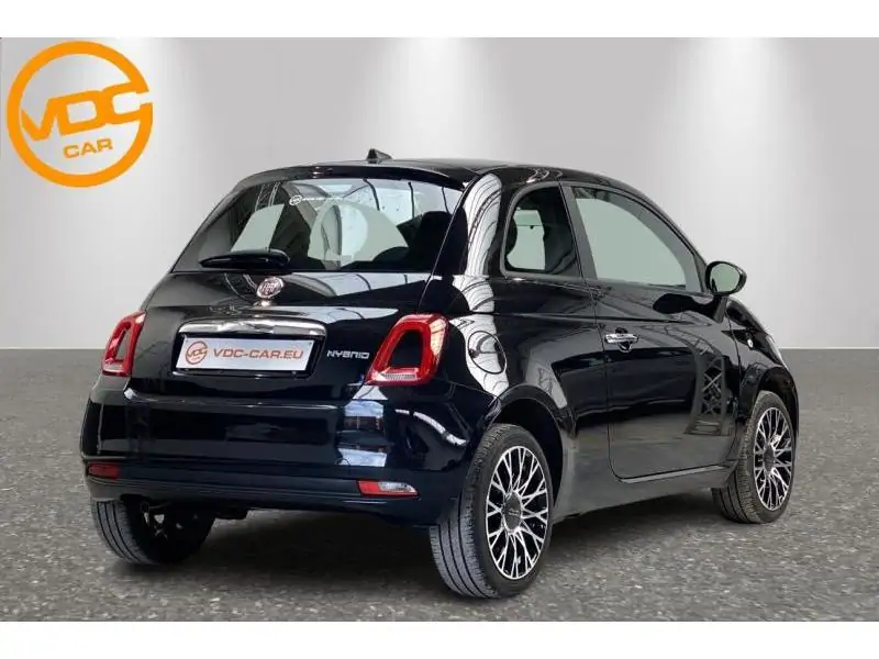 Occasie Fiat 500 Hybrid BLACK 3