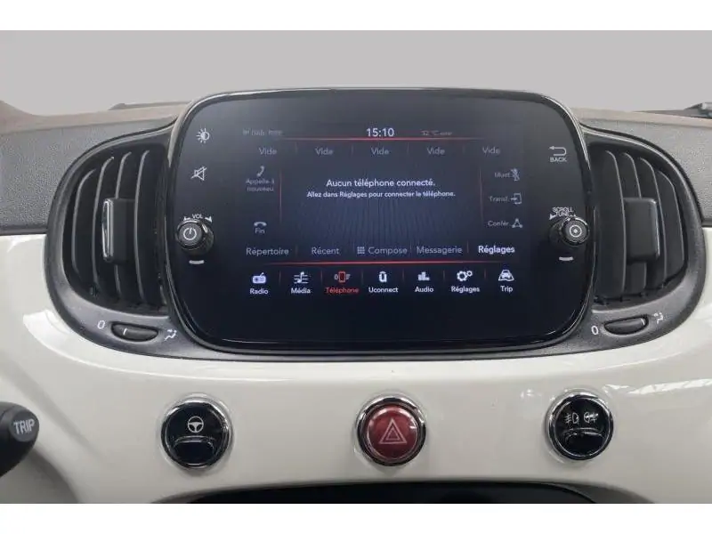 Occasion Fiat 500 C 1.0 CABRIO - CARPLAY - DAB WHITE 14