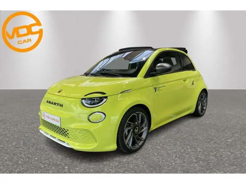 VEHICLE__CONDITION_SERVICE Abarth 500e LIMITED EDITION SCORPIONISSIMA YELLOW 1