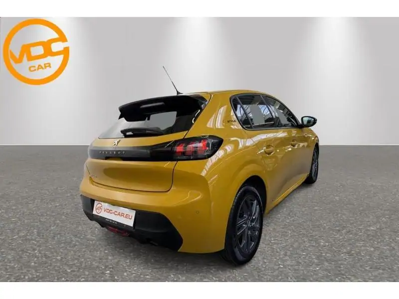 Occasion Peugeot 208 style YELLOW 3