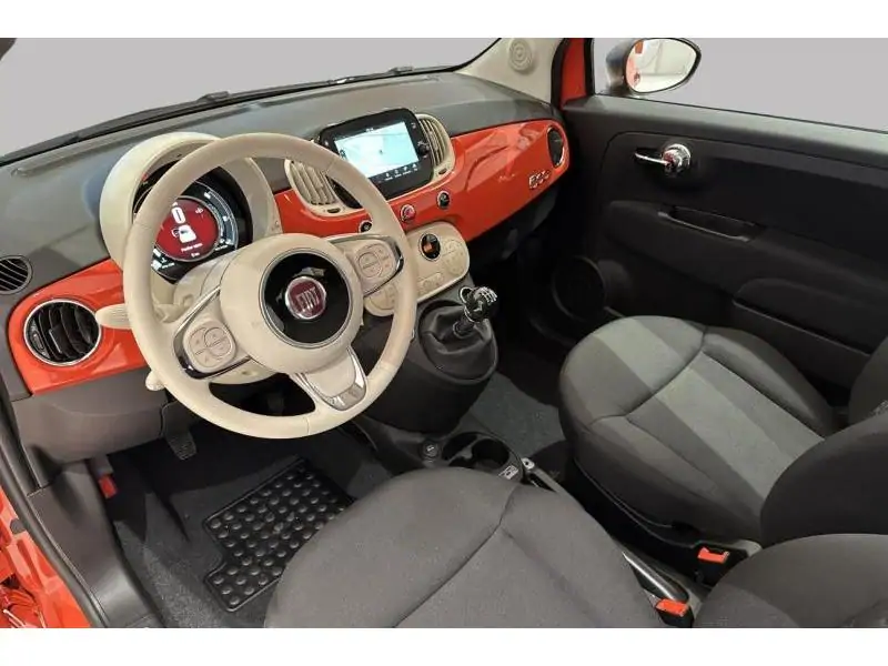Occasion Fiat 500 GPS - PDC - 1.0 HYBRID ORANGE 9