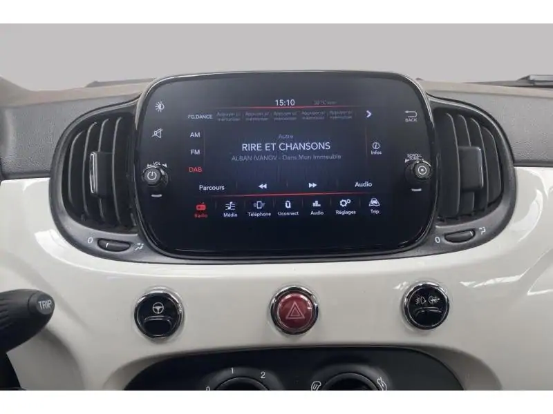 Occasion Fiat 500 C 1.0 CABRIO - CARPLAY - DAB WHITE 13