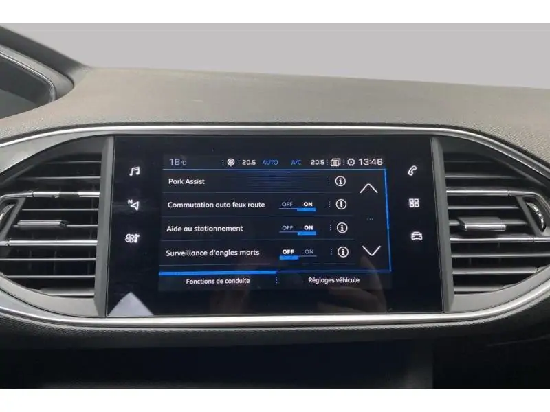 Occasion Peugeot 308 Allure pack EAT8*GPS Caméra BLACK 32