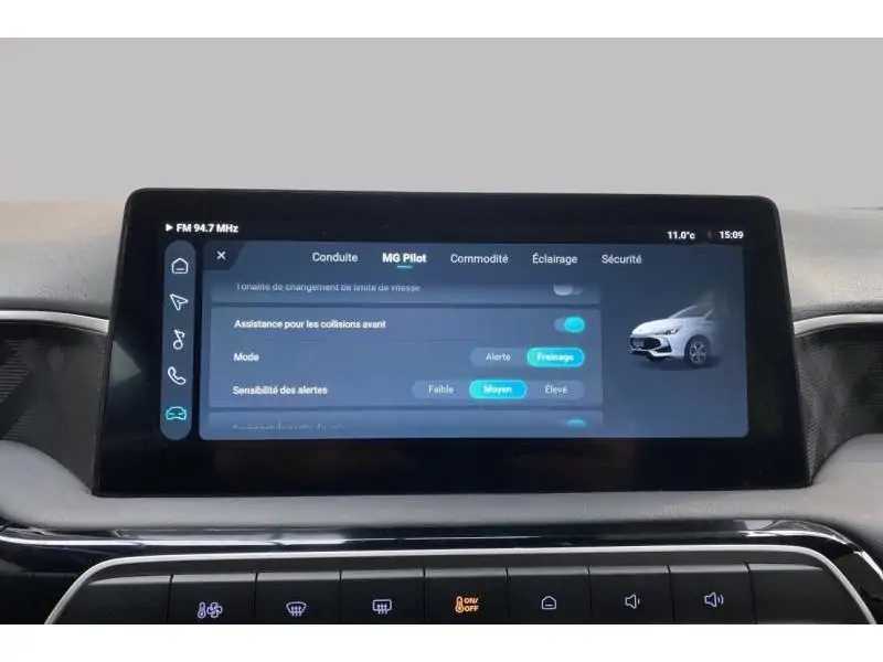 Occasion MG MG3 LUXURY Hybrid+ *Navi Caméra BLACK 34