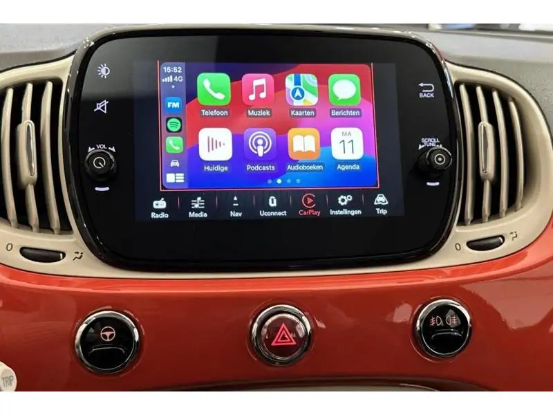 Occasion Fiat 500 GPS - PDC - 1.0 HYBRID ORANGE 19