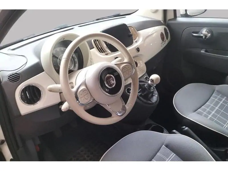 Occasion Fiat 500 Lounge WHITE 9