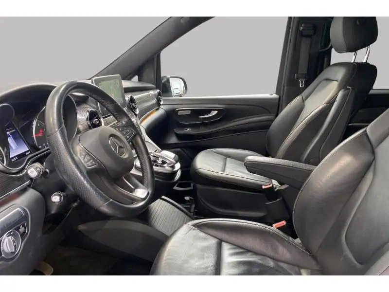 Occasion Mercedes-Benz V 250 DUBBELE CABINE - 5 PL - CAMERA - LEDER - GPS BLACK 10