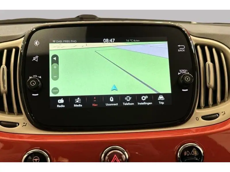 Occasion Fiat 500 GPS - PDC - 1.0 HYBRID ORANGE 12